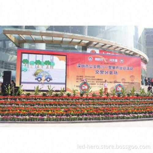P8 Rental Slim Rental Mobile LED Display with Special Design and Aluminum Cabinet